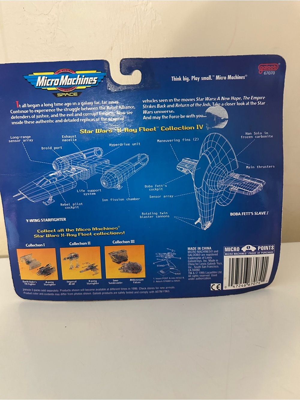 Micro Machines Star Wars X-Ray Fleet Collection IV (1995) - Picture 2 of 2